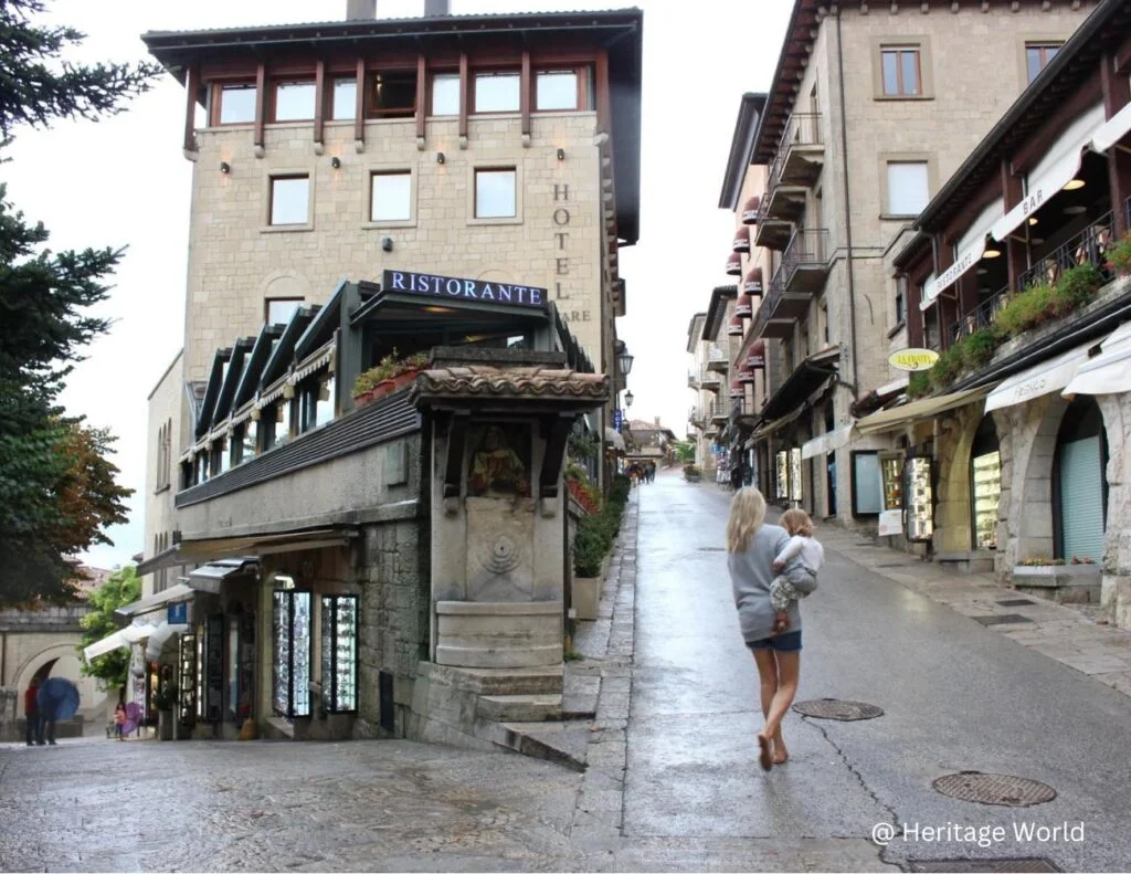 Medieval Town Walls San Marino 1