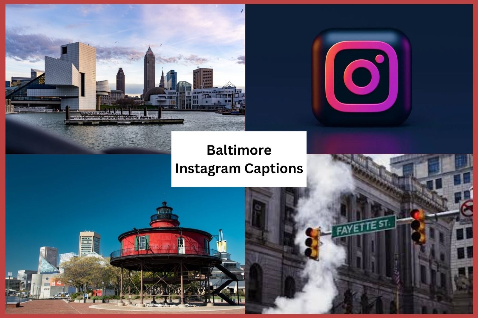 35+ BEST Baltimore Instagram Captions You NEED To Know!