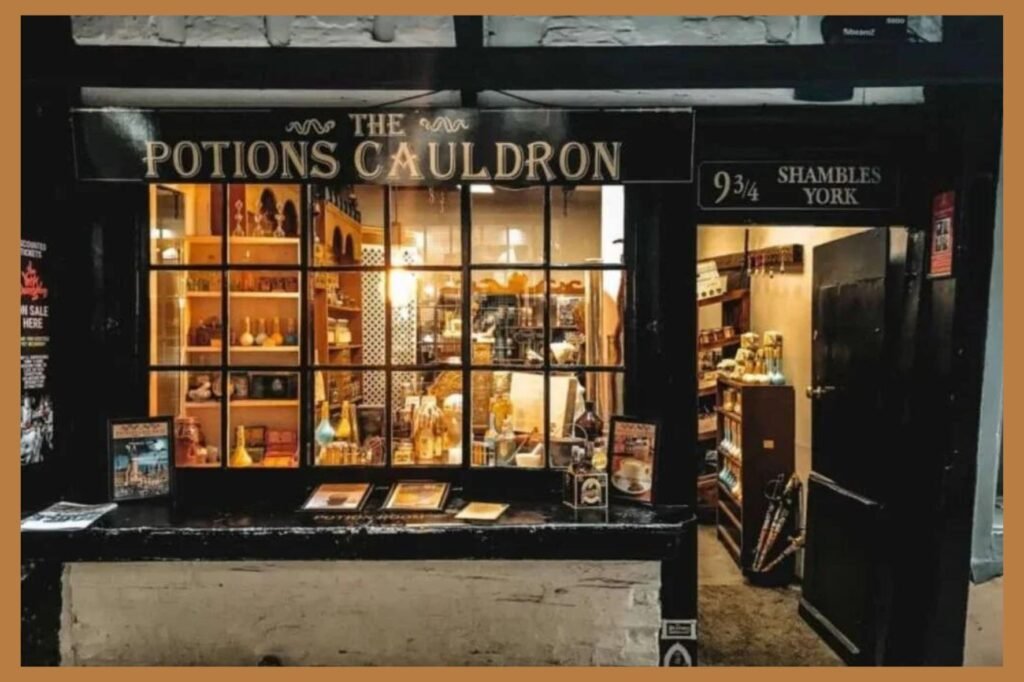 Brew an elixir at The Potions Cauldron