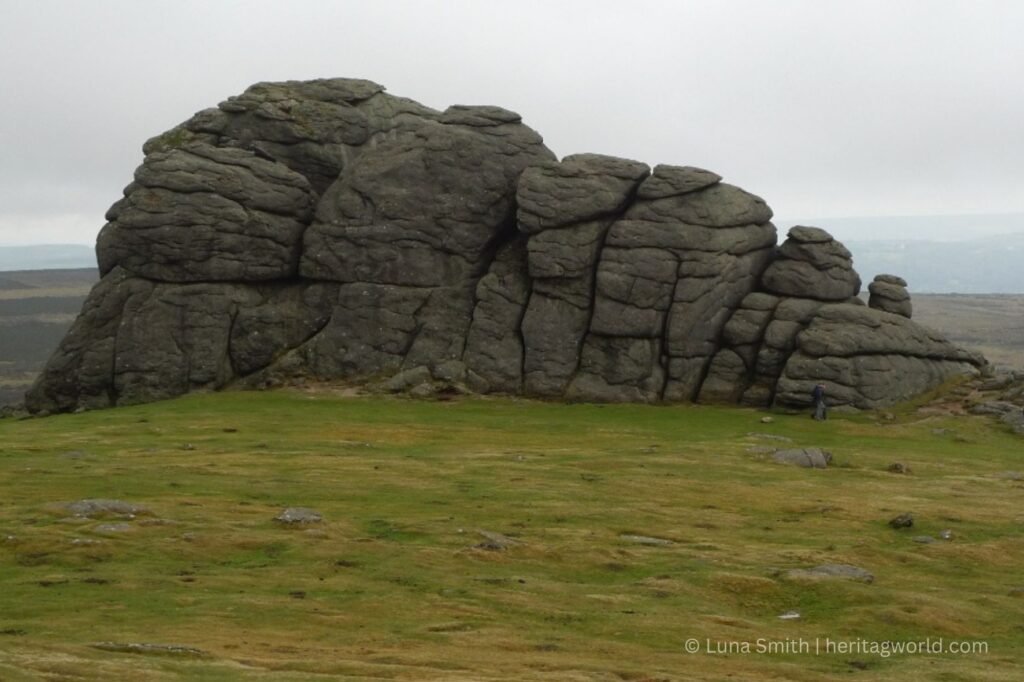 Exploring both sides of Haytor