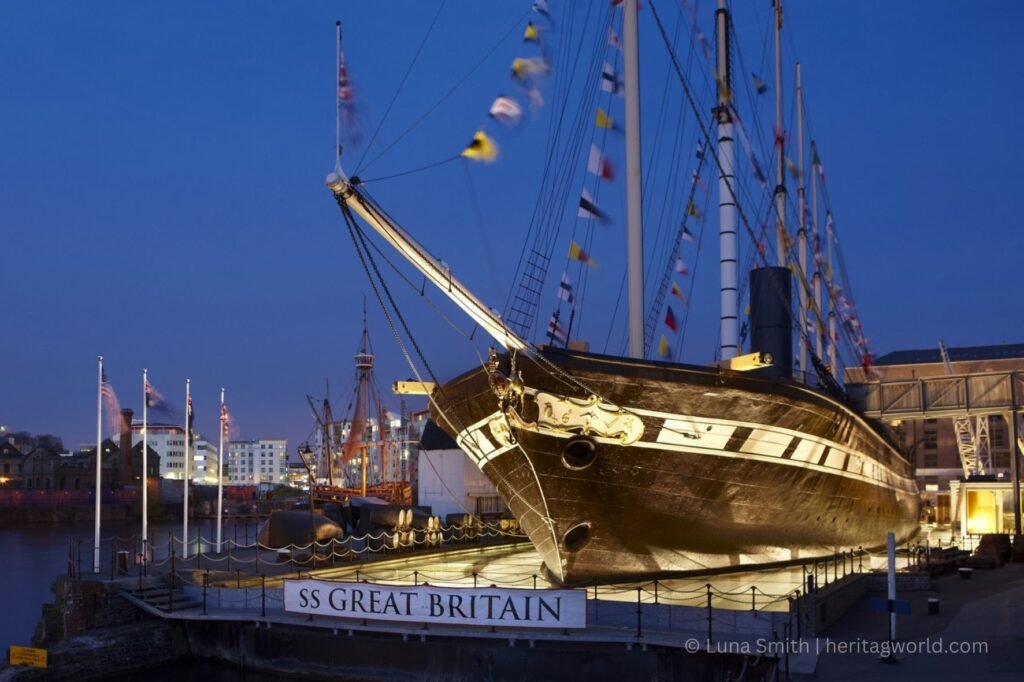 Climb aboard the SS Great Britain