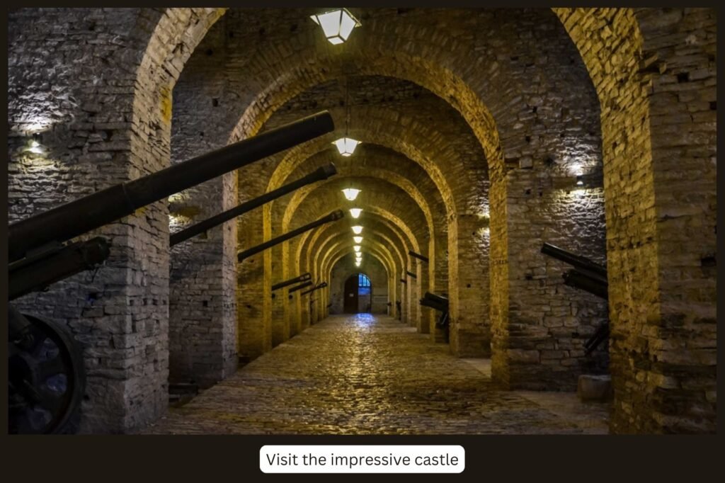 visit the impressive castle